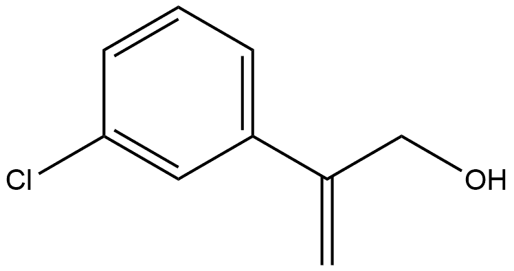 Benzeneethanol, 3-chloro-β-methylene- 结构式