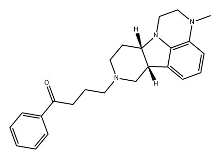 卢美哌隆杂质2 结构式