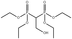 Phosphonic acid, (2-hydroxyethylidene)bis-, tetraethyl ester (9CI) 结构式