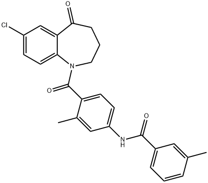 托伐普坦杂质18 结构式