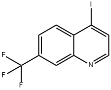 4-Iodo-7-(trifluoromethyl)quinoline 结构式