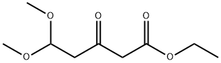 5,5-二甲氧基-3-氧代戊酸乙酯 结构式