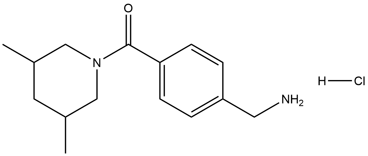 3,5-DIMETHYL-1-(PHENYLMETHYL)PIPERIDINE 结构式