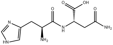 L-Asparagine, L-histidyl- 结构式