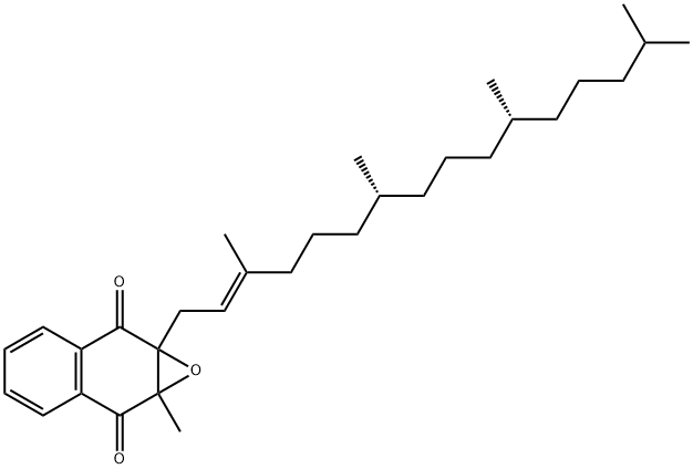 Vitamin K1 2,3-Epoxide 结构式