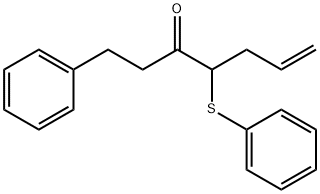 1-phenyl-4-thiophenyl-5-vinyl-3-pentone 结构式