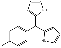 2,2'-[(4-碘苯基)亚甲基]双(1H-吡咯) 结构式