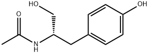 Acetamide, N-[2-hydroxy-1-[(4-hydroxyphenyl)methyl]ethyl]-, (S)- (9CI) 结构式