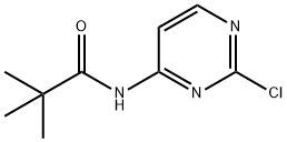 Propanamide, N-(2-chloro-4-pyrimidinyl)-2,2-dimethyl- 结构式