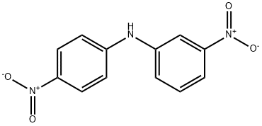 Benzenamine, 3-nitro-N-(4-nitrophenyl)- 结构式