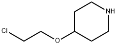 Piperidine, 4-(2-chloroethoxy)- 结构式