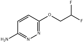 6-(2,2-Difluoroethoxy)pyridazin-3-amine 结构式