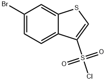 6-溴苯并[B]噻吩-3-磺酰氯 结构式