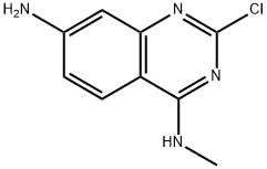 2-Chloro-N-methyl-7-amino-4-quinazolinamine 结构式