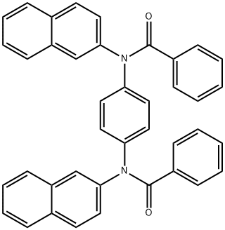 N,N''-(1,4-Phenylene)bis(N-(naphthalen-2-yl)benzamide) 结构式