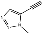 5-乙炔基-1-甲基-1H-1,2,3-三唑 结构式