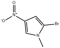 2-溴-1-甲基-4-硝基-1H-吡咯 结构式