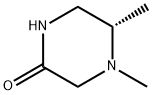 (S)-4,5-二甲基哌嗪-2-酮 结构式