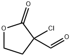 3-Furancarboxaldehyde, 3-chlorotetrahydro-2-oxo- 结构式