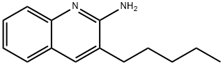 2-Quinolinamine, 3-pentyl- 结构式