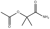 1-Amino-2-methyl-1-oxopropan-2-yl acetate 结构式