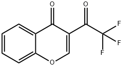 3-(2,2,2-Trifluoroacetyl)-4H-chromen-4-one 结构式