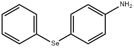 4-(苯基硒基)苯胺 结构式