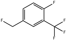 4-Fluoro-3-(trifluoromethyl)benzyl fluoride 结构式