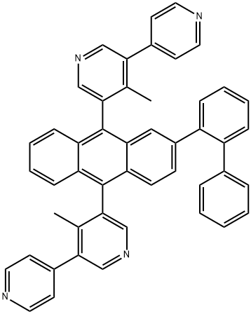 3,4'-Bipyridine, 5-[2-[1,1'-biphenyl]-2-yl-10-(4-methyl[3,4'-bipyridin]-5-yl)-9-anthracenyl]-4-methyl-