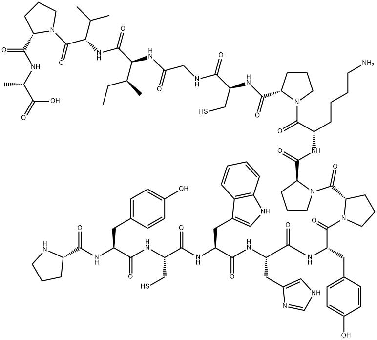 HCV-1 E2 PROTEIN (484-499) 结构式