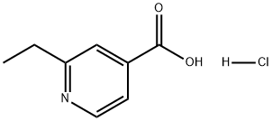 2-乙基异烟酸(盐酸盐) 结构式