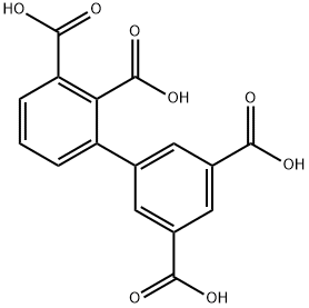 [1,1'-Biphenyl]-2,3,3',5'-tetracarboxylic acid 结构式