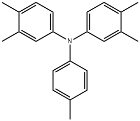 Benzenamine, N-(3,4-dimethylphenyl)-3,4-dimethyl-N-(4-methylphenyl)- 结构式