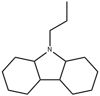 9-丙基十二氢-1H-咔唑 结构式