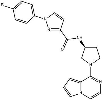 CXCR7拮抗剂1 结构式