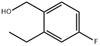 Benzenemethanol, 2-ethyl-4-fluoro- 结构式