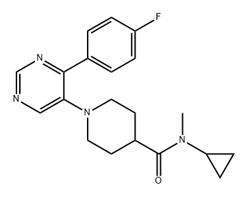 化合物 CHOLESTEROL 24-HYDROXYLASE-IN-2 结构式