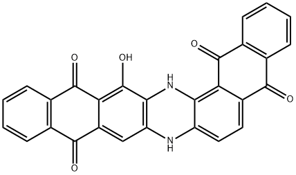 Dinaphtho[2,3-a:2',3'-i]phenazine-5,10,15,18-tetrone, 8,17-dihydro-16-hydroxy- 结构式