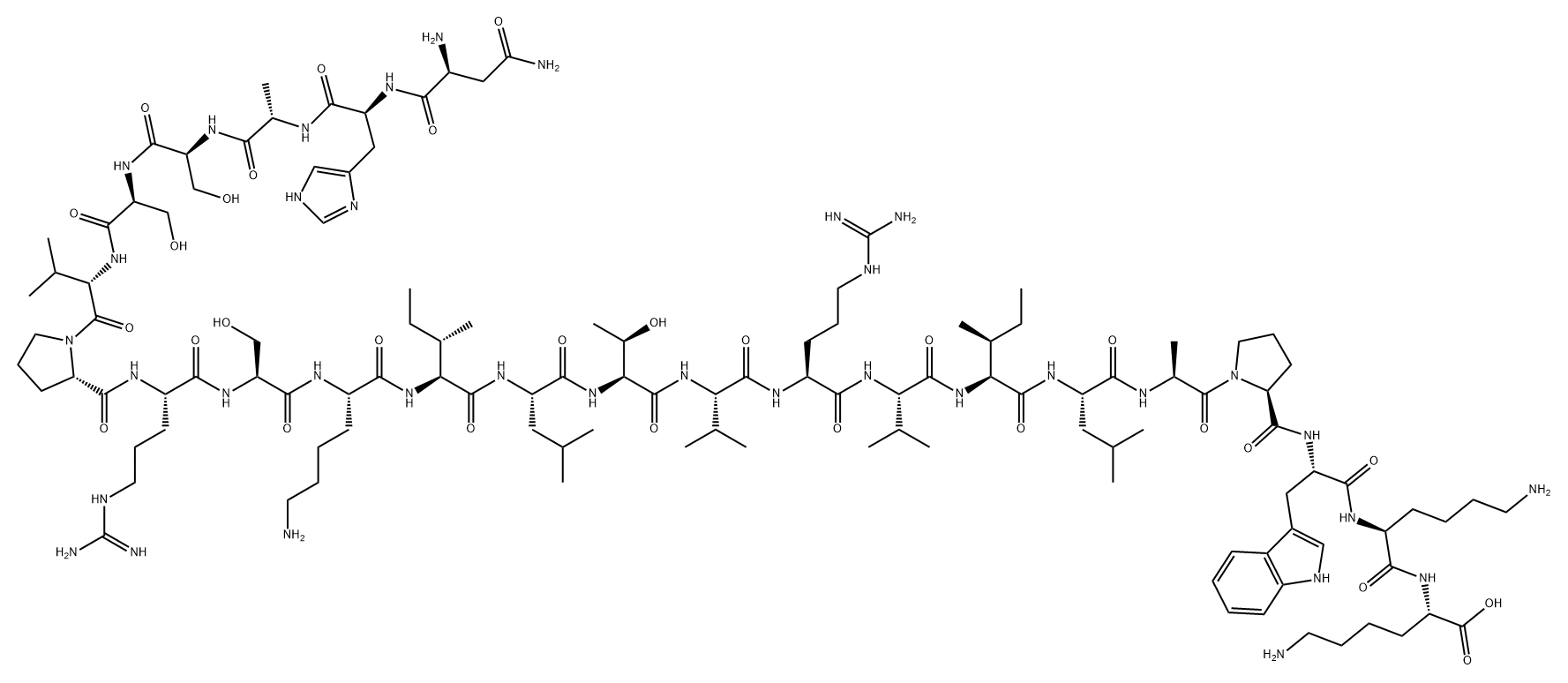 CD31肽 结构式