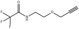 Acetamide, 2,2,2-trifluoro-N-[2-(2-propyn-1-yloxy)ethyl]- 结构式