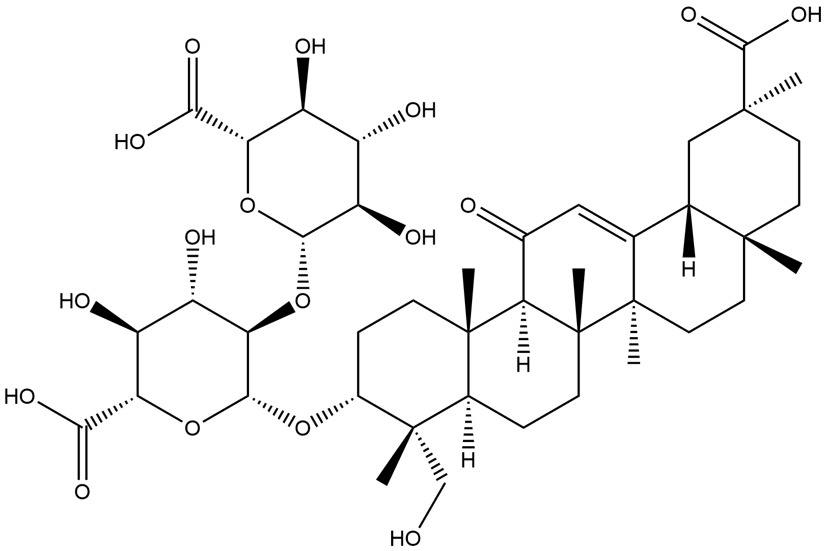 URALSAPONIN U 结构式