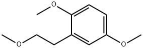 Benzene, 1,4-dimethoxy-2-(2-methoxyethyl)- 结构式
