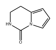 3,4-二氢吡咯并[1,2-C]嘧啶-1(2H)-酮 结构式