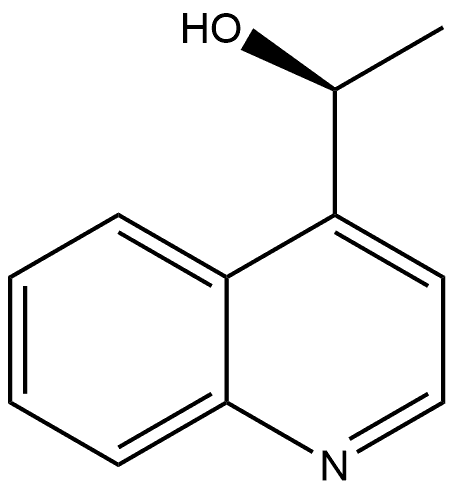 (S)-1-(喹啉-4-基)乙醇 结构式