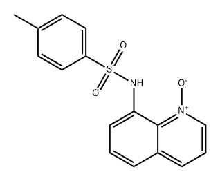 Benzenesulfonamide, 4-methyl-N-(1-oxido-8-quinolinyl)- 结构式