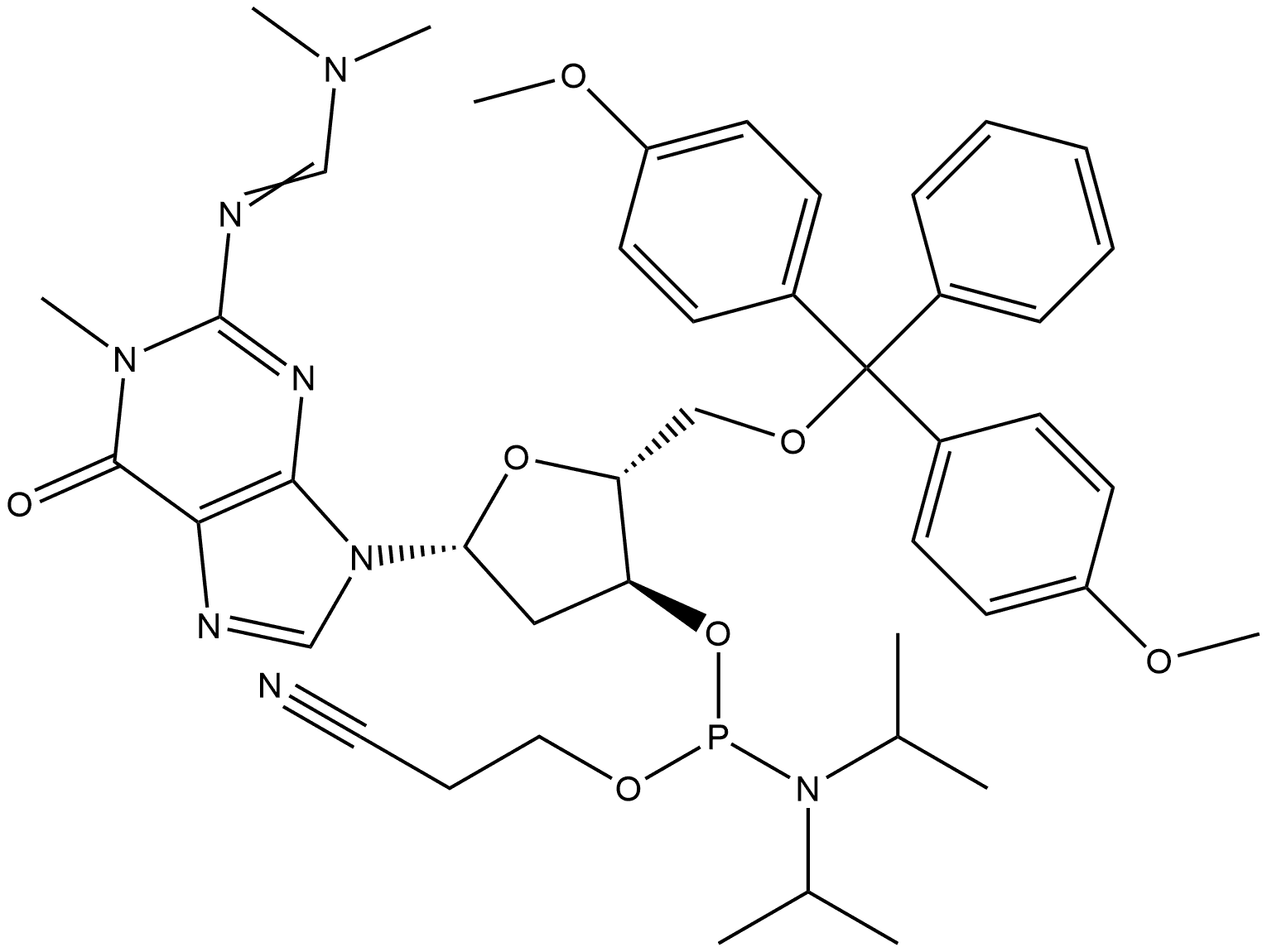 N1-甲基-DG CEP 结构式