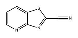 Thiazolo[4,5-b]pyridine-2-carbonitrile 结构式