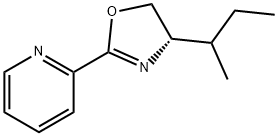 (4S)-4-(仲丁基)-2-(吡啶-2-基)-4,5-二氢恶唑 结构式