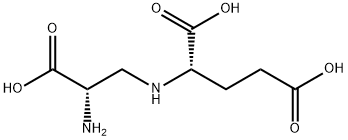 L-Glutamic acid, N-[(2S)-2-amino-2-carboxyethyl]- 结构式