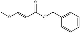 2-Propenoic acid, 3-methoxy-, phenylmethyl ester, (2E)- 结构式